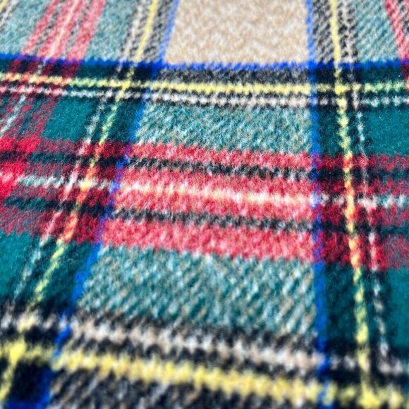 LIB New York Plaid  Wristlet Tan/Red/Green/ - Picture 7 of 12